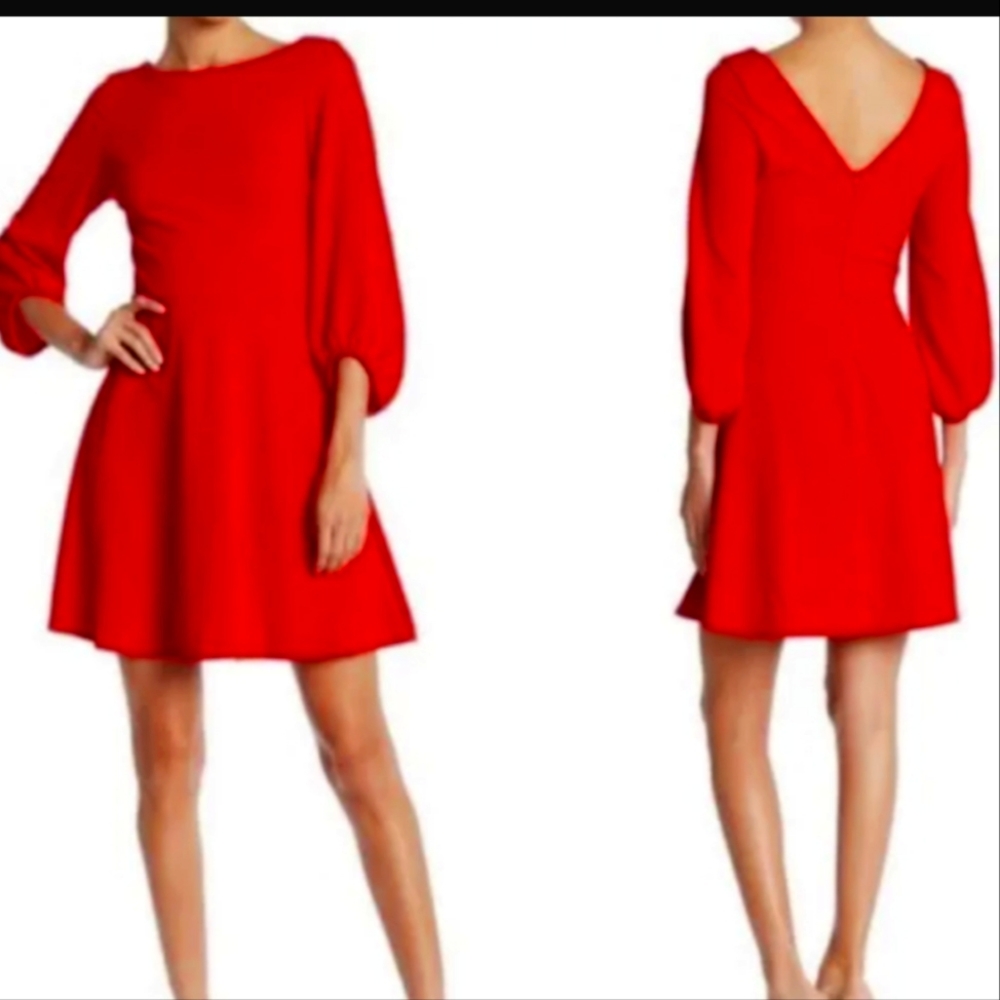 The Vanity Room A-line Red Dress